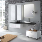 Комплект меблів для ванної кімнати Salgar Versus White 600