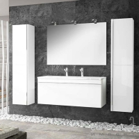 Комплект мебели для ванной Salgar Hermes 1200 для двух смесителей