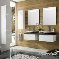 Комплект мебели для ванной Salgar Versus White 600 Double