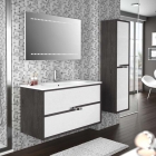 Комплект для ванной комнаты Salgar Argos Oak ash/White 800
