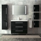 Комплект меблів для ванної кімнати Salgar New Rodas Black 1000