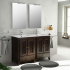 Комплект мебели для ванной комнаты Salgar Rustico Walnut 1200 Double