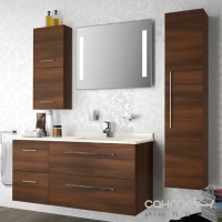 Комплект меблів для ванних кімнат Salgar Creta 1215/L Brown Acacia