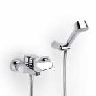 Настенный смеситель для ванны с автоматическим переключателем и ручным душем Roca Monodin A5A0107C02 Хром