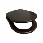 Дерев'яне сидіння з кришкою мікроліфт для унітазу Hidra Ceramica Ellade DZN хром