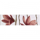 Плитка керамическая фриз Pilch Kaleydos Magnolia bialy 30x8.5