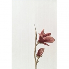 Плитка керамічна декор Pilch Kaleydos Magnolia 1 bialy 30x45 (кахель з квітами)