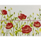 Плитка керамічна декор Pilch Fresca 1 17x45 (квіти)