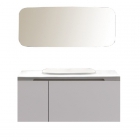 Комплект мебели Karol Midi' 110 DX (тумба с раковиной и зеркало) perla