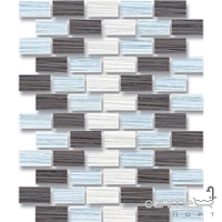 Плитка керамічна мозаїка Pilch Fila 1 niebieska 25x30