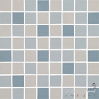 Плитка керамічна мозаїка Pilch Lena 1 niebieski 25x25