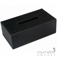 Контейнер для паперових серветок, чорний Colombo Black&White B9203