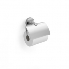 Держатель для туалетной бумаги с крышкой (может быть установлен с помощью винтов или клея) Roca Twin A816713001 Хром