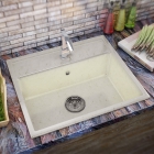 Кухонна мийка Moko Bari Granit + обробна дошка
