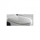 Сидіння з кришкою для унітазу-компакту Hidra Ceramica Pluvia PLX02 білий