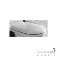 Сидіння з кришкою для унітазу-компакту Hidra Ceramica Pluvia PLX02 білий