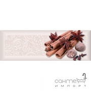 Плитка керамическая декор ABSOLUT KERAMIKA Serie Spices Decor 01 (корица, бадьян)