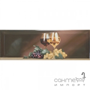 Плитка керамічна декор ABSOLUT KERAMIKA Serie Wine 01 B (вино)