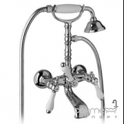 Змішувач для ванни з душовою лійкою та шлангом Giulini G Praga F7500 Хром