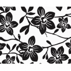 Плитка керамічна декор Elegance Tahiti Panel чорний (квіти)