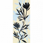 Плитка керамическая декор Elegance Tralcio FLOWER-BL (кафель с цветами)