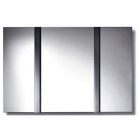 Зеркальный шкафчик с подсветкой 100 люминесцентный, 3 дверцы Duravit Happy D. HD 963702222 белый глянец