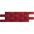 Керамический гранит Codicer 95 Luxor Rojo Brillo (Pagoda 12) 24x49