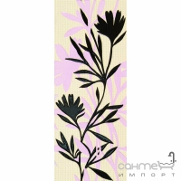 Плитка керамічна декор Elegance Tralcio FLOWER-VLT (кахель з квітами)