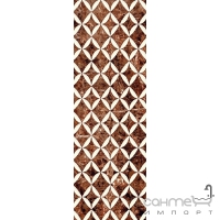 Плитка керамическая декор AZULEJO ESPANOL Imperial Celosia Marengo 25x75