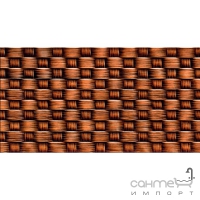 Плитка керамическая настенная AZULEJO ESPANOL Basket Wenge 31.6x60 (плетенка)