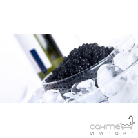 Плитка керамическая декор ABSOLUT KERAMIKA Black Caviar Decor 01 (чёрная икра)