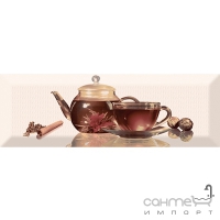 Плитка керамическая декор ABSOLUT KERAMIKA Serie Tea 01 C