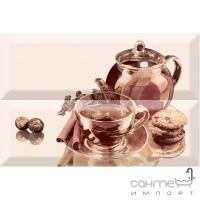 Плитка керамическая декор ABSOLUT KERAMIKA Serie Tea 01 Composition