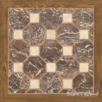 Плитка керамическая напольная CRISTACER Castell Brillo Marron 45x45
