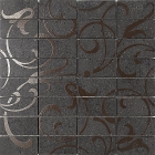 Плитка Kerama Marazzi DP168015 Декор Фьорд черный мозаичный
