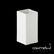Склянка керамічна настільна Bagno & Associati Domino DM 742 03 Білий Матовий