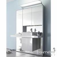 Стінка дзеркальна 133 для 045260, раковина праворуч Duravit Mirrorwall MW 9827 кольору