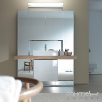 Стінка дзеркальна 170 для 045260, раковина посередині Duravit Mirrorwall MW 9831 колір на вибір.