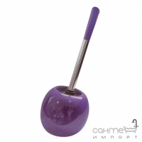 Йоржик для унітазу, фіолетовий Trento Aquacolor 33488