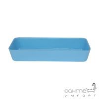 Підставка-полочка під аксесуари, блакитна Trento Aquaform 35484