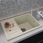 Кухонна мийка Moko Torino Granit + обробна дошка