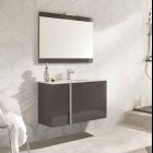Зеркало для ванной комнаты Royo Group Venecia 60x74 20803 зеленый антрацит