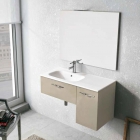 Комплект мебели для ванной комнаты Royo Group Bannio Play 90 set 4, белый