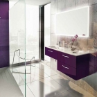 Комплект мебели для ванной комнаты Royo Group Bannio Play 120 set 8, в цвете