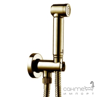 Гігенічний душовий комплект Bossini Alexa-Brass C69004 бронза