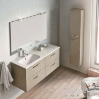 Комплект мебели для ванной комнаты Royo Group Bannio Play 120 set 7, белый