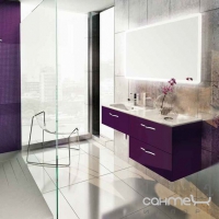 Комплект мебели для ванной комнаты Royo Group Bannio Play 120 set 8, в цвете