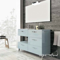 Комплект мебели для ванной комнаты Royo Group Bannio Play 120 set 10, в цвете