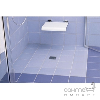 Фигурная плитка для душевых поддонов, сток 196x196x10-20 Stroeher Secuton 8620 TS 40 blue (голубая)