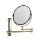 Дзеркало для ванної кімнати кругле підвісне (антична латунь) Trento 31338